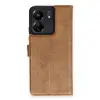Xiaomi Redmi 13c Kılıf Trend S Plus Kapaklı Kılıf - Taba
