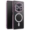 Xiaomi Redmi 14c Joke Simli Magneticsafe Kılıf - Derin Mor
