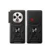 Xiaomi Redmi 14c Kılıf Pars Lens Yüzüklü Silikon - Siyah