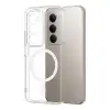 Xiaomi Redmi 15 4g Combo Sert Şeffaf Magsafe Kapak - Şeffaf