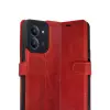 Xiaomi Redmi 15c 4g Trend S Plus Kapaklı Kılıf - Kırmızı