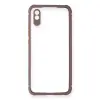 Xiaomi Redmi 9a Kılıf Miami Şeffaf Silikon - Açık Mor