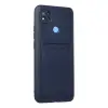 Xiaomi Redmi 9c Kılıf Kelvin Kartvizitli Silikon - Lacivert