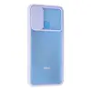 Xiaomi Redmi 9c Kılıf Palm Buzlu Kamera Sürgülü Silikon - Lila