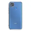 Xiaomi Redmi 9c Kılıf Razer Lensli Silikon - Açık Mavi