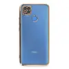 Xiaomi Redmi 9c Kılıf Razer Lensli Silikon - Gold