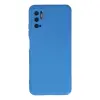 Xiaomi Redmi Note 10 5g Kılıf Nano İçi Kadife Silikon - Mavi