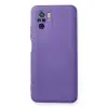 Xiaomi Redmi Note 10 Kılıf Nano İçi Kadife Silikon - Mor