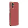 Xiaomi Redmi Note 10 Kılıf Volet Silikon - Kırmızı