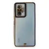 Xiaomi Redmi Note 10 Pro Kılıf Liva Lens Silikon - Mavi