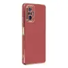 Xiaomi Redmi Note 10 Pro Kılıf Volet Silikon - Kırmızı