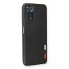 Xiaomi Redmi Note 11 Kılıf Loop Deri Silikon - Siyah