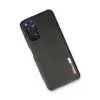 Xiaomi Redmi Note 11 Kılıf Loop Deri Silikon - Siyah