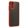 Xiaomi Redmi Note 11 Kılıf Montreal Silikon Kapak - Kırmızı