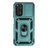Xiaomi Redmi Note 11 Kılıf Pars Lens Yüzüklü Silikon - Yeşil