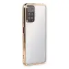 Xiaomi Redmi Note 11 Kılıf Razer Lensli Silikon - Gold