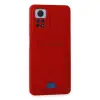 Xiaomi Redmi Note 11 Pro Kılıf Kelvin Kartvizitli Silikon - Kırmızı