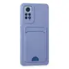 Xiaomi Redmi Note 11 Pro Kılıf Kelvin Kartvizitli Silikon - Lila