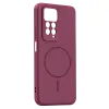 Xiaomi Redmi Note 11 Pro Mika Pc Magsafe Kapak - Bordo