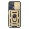 Xiaomi Redmi Note 12 5g Kılıf Pars Lens Yüzüklü Silikon - Gold