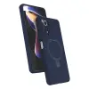 Xiaomi Redmi Note 12 Pro 4G Regal Magsafe Standlı Kapak - Lacivert