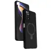 Xiaomi Redmi Note 12 Pro 4G Regal Magsafe Standlı Kapak - Siyah