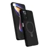 Xiaomi Redmi Note 12 Pro 4G Regal Magsafe Standlı Kapak - Siyah