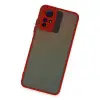 Xiaomi Redmi Note 12s Kılıf Montreal Silikon Kapak - Kırmızı