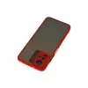 Xiaomi Redmi Note 12s Kılıf Montreal Silikon Kapak - Kırmızı
