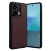 Xiaomi Redmi Note 13 4g Kılıf Aras Deri Kapak - Bordo