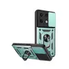 Xiaomi Redmi Note 13 4g Kılıf Pars Lens Yüzüklü Silikon - Yeşil