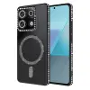 Xiaomi Redmi Note 13 Pro 4g Joke Simli Magneticsafe Kılıf - Siyah