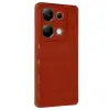 Xiaomi Redmi Note 13 Pro 4g Kılıf Bibercas Silikon Kapak - Kırmızı