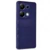 Xiaomi Redmi Note 13 Pro 4g Kılıf Bibercas Silikon Kapak - Lacivert