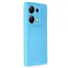 Xiaomi Redmi Note 13 Pro 4g Kılıf Bibercas Silikon Kapak - Mavi