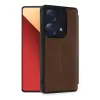 Xiaomi Redmi Note 13 Pro 4g Kılıf Flip Cover - Taba