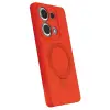 Xiaomi Redmi Note 13 Pro 4g Regal Magsafe Standlı Kapak - Turuncu