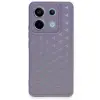 Xiaomi Redmi Note 13 Pro 5g Kılıf Petek Silikon Kapak - Lila