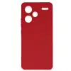 Xiaomi Redmi Note 13 Pro Plus Kılıf Nano İçi Kadife Silikon - Kırmızı