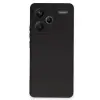 Xiaomi Redmi Note 13 Pro Plus Kılıf Nano İçi Kadife Silikon - Siyah