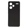 Xiaomi Redmi Note 13 Pro Plus Kılıf Nano İçi Kadife Silikon - Siyah