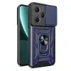 Xiaomi Redmi Note 13 Pro Plus Kılıf Pars Lens Yüzüklü Silikon - Lacivert