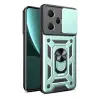Xiaomi Redmi Note 13 Pro Plus Kılıf Pars Lens Yüzüklü Silikon - Yeşil