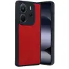 Xiaomi Redmi Note 14 4g Kılıf Aras Deri Kapak - Kırmızı