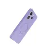 Xiaomi Redmi Note 14 4g Regal Magsafe Standlı Kapak - Lila