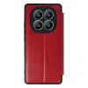 Xiaomi Redmi Note 14 Pro 4g Kılıf Flip Cover - Kırmızı