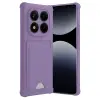 Xiaomi Redmi Note 14 Pro Plus Kelvin Kartvizitli Silikon - Lila