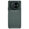 Xiaomi Redmi Note 14 Pro Plus Kılıf Auto Focus Karbon Kapak - Koyu Yeşil