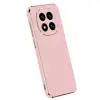 Xiaomi Redmi Note 14 Pro Plus Kılıf Volet Silikon - Pembe