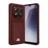 Xiaomi Redmi Note 15 4g Kelvin Kartvizitli Silikon - Bordo